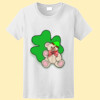 St Patty's Bear - Ladies Ultra Cotton™ 100% Cotton T Shirt