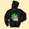 St Patty's Bear - Youth Comfortblend® EcoSmart® Pullover Hooded Sweatshirt