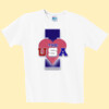 I Love the USA - Ladies ComfortSoft® Crewneck T Shirt