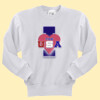 I Love the USA - Youth Crewneck Sweatshirt