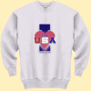 I Love the USA - Men's Crewneck Sweatshirt