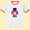 I Love the USA - Ultra Cotton ® Ringer T Shirt