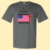 Proud Christian American - Classic T-Shirt With TearAway™ Label