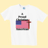 Proud Christian American - Ladies ComfortSoft® Crewneck T Shirt