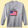 Proud Christian American - Long Sleeve Essential T Shirt with Pocket