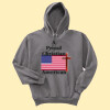 Proud Christian American - Comfortblend® EcoSmart® Pullover Hooded Sweatshirt