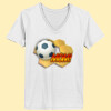 Soccer Mom - Ladies ComfortSoft® V Neck T Shirt