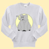 Moon Elephant - Youth Crewneck Sweatshirt