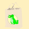 Moon Gator - Grocery Tote