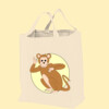 Moon Monkey - Grocery Tote