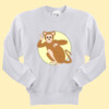 Moon Monkey - Youth Crewneck Sweatshirt