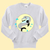 Moon Porpoise - Youth Crewneck Sweatshirt