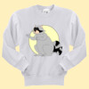 Moon Racoon - Youth Crewneck Sweatshirt
