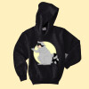 Moon Racoon - Youth Comfortblend® EcoSmart® Pullover Hooded Sweatshirt