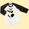 Moon Panda - Youth Colorblock Raglan Jersey