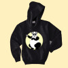 Moon Panda - Youth Comfortblend® EcoSmart® Pullover Hooded Sweatshirt