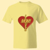 Love Mom - Adult Beefy-T® Cotton Tee