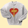 Love Mom - Ultimate Cotton® Crewneck Sweatshirt